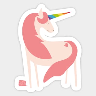 Rainbow Unicorn Sticker